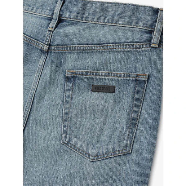 Fear of God 70s 5 Pocket Jean in Medium Indigo | Pants | Coveti