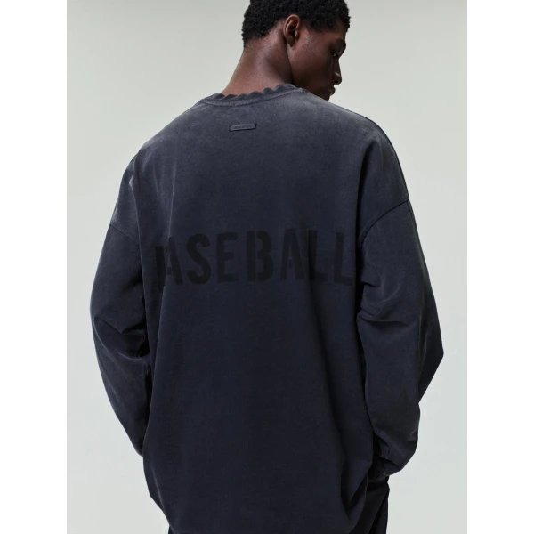 Fear of God 9 Long Sleeve Tee in Black | T-shirts & vests | Coveti