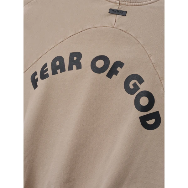 Fear of God Baseball Classic Half Raglan Sweatshirt in Dune Pearl | Sweatshirts | Coveti
