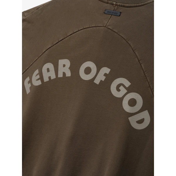 Fear of God Baseball Classic Half Raglan Sweatshirt in Faded Brown | Sweatshirts | Coveti