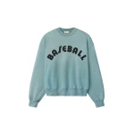 Fear of God Baseball Classic Half Raglan Sweatshirt in Sky | Coveti