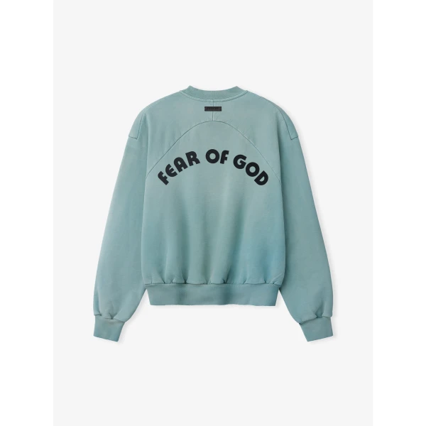 Fear of God Baseball Classic Half Raglan Sweatshirt in Sky | Sweatshirts | Coveti