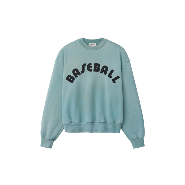Fear of God Baseball Classic Half Raglan Sweatshirt in Sky | Coveti