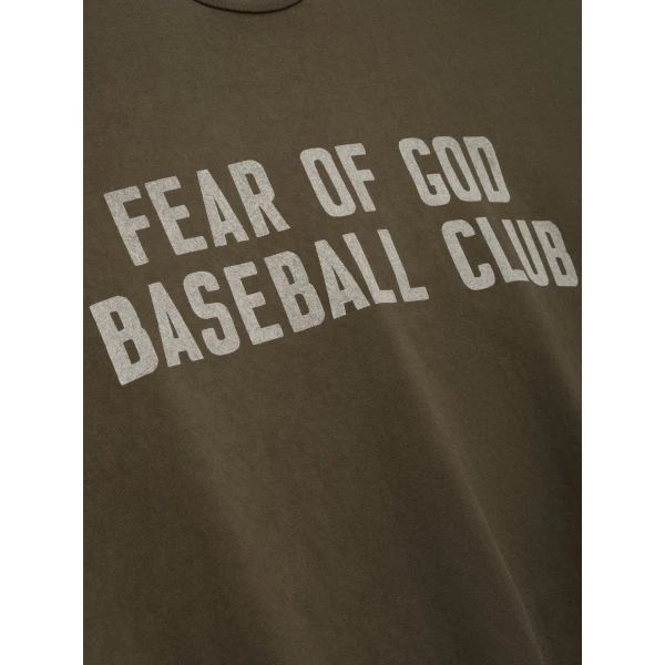 Fear of God Baseball Club Tee in Faded Brown | T-shirts & vests | Coveti