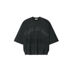 Fear of God Baseball Cut Sleeve Sweatshirt in Black | Coveti