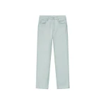 Fear of God Bleach Washed Denim Straight 5 Pocket in Bleach Wash | Coveti