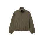 Fear of God Bonded Nylon Tech Track Jacket in Forest | Coveti