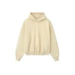 Fear of God Classic Half Raglan Hoodie in Dirty Ivory | Coveti