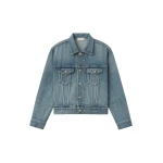 Fear of God Classic Trucker Jacket in Medium Indigo Fear of God Classic Trucker Jacket in Medium Indigo | Coveti