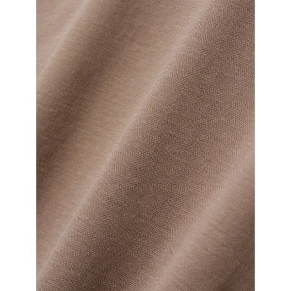 Fear of God Clean Neck Short Sleeve Tee in Dune Pearl | T-shirts & vests | Coveti