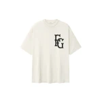 Fear of God Cotton Rayon 26 Short Sleeve Tee in Dirty Ivory | Coveti