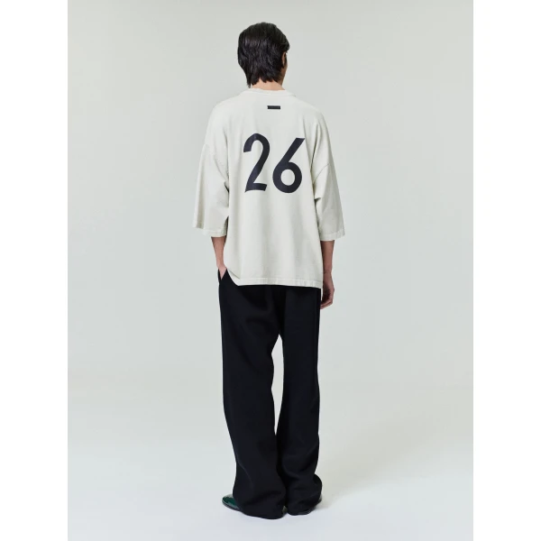 Fear of God Cotton Rayon 26 Short Sleeve Tee in Dirty Ivory | T-shirts & vests | Coveti