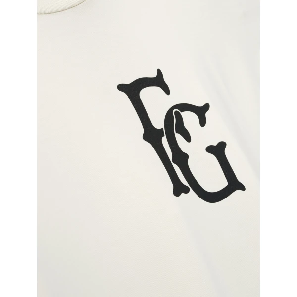 Fear of God Cotton Rayon 26 Short Sleeve Tee in Dirty Ivory | T-shirts & vests | Coveti