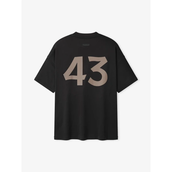 Fear of God Cotton Rayon 43 Tee in Black | T-shirts & vests | Coveti