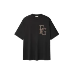 Fear of God Cotton Rayon 43 Tee in Black | Coveti
