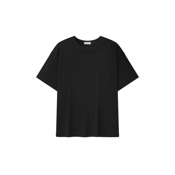 Fear of God Cotton Rayon Tee in Black | Coveti
