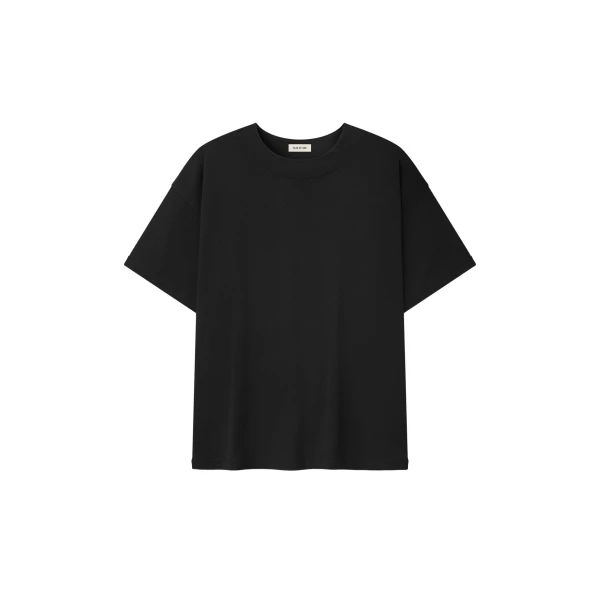 Fear of God Cotton Rayon Tee in Black | Coveti