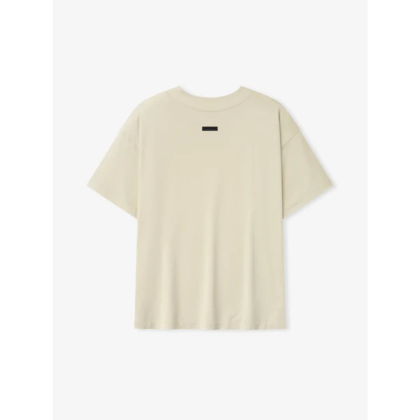 Fear of God Cotton Rayon Tee in Dirty Ivory | T-shirts & vests | Coveti