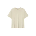 Fear of God Cotton Rayon Tee in Dirty Ivory | Coveti