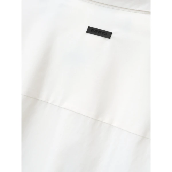Fear of God Cotton Wool Oxford Classic Shirt in White | Men Shirts | Coveti