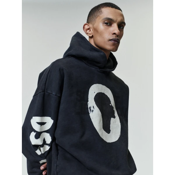 Fear of God DSYF Hoodie in Black | Sweatshirts | Coveti