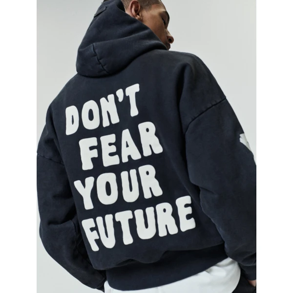 Fear of God DSYF Hoodie in Black | Sweatshirts | Coveti