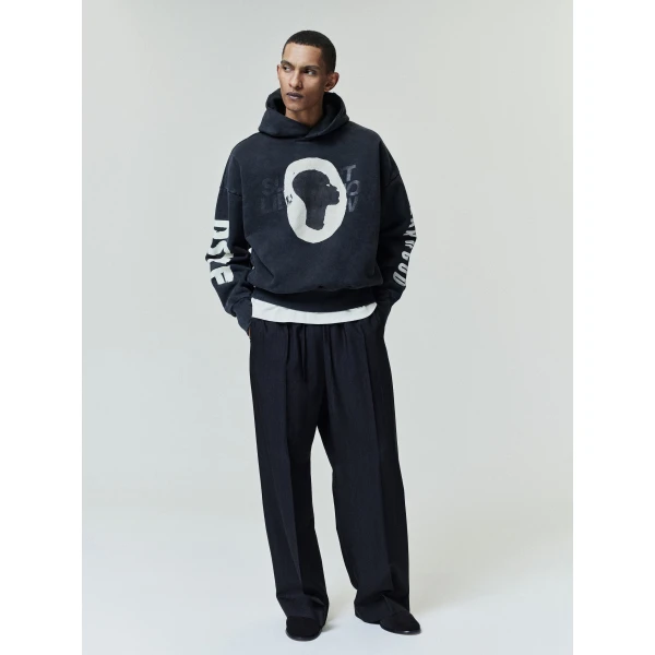 Fear of God DSYF Hoodie in Black | Sweatshirts | Coveti