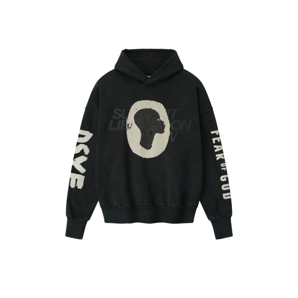 Fear of God DSYF Hoodie in Black | Coveti