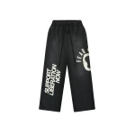 Fear of God DSYF Wide Leg Sweatpant in Black | Coveti