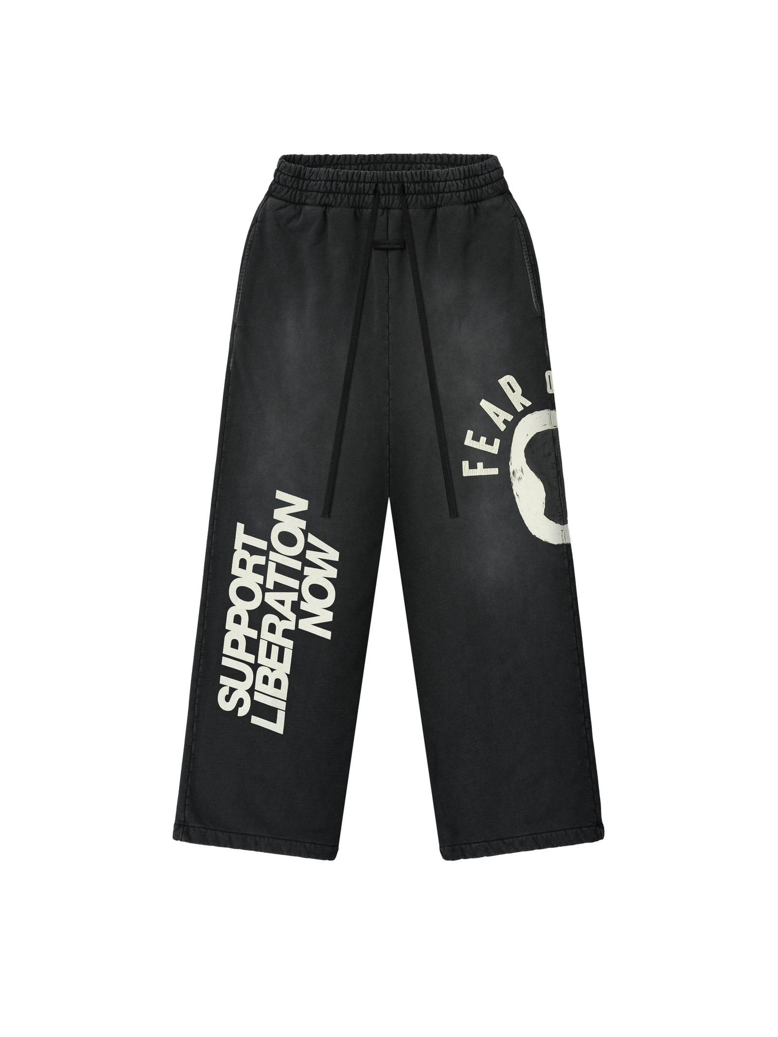 Fear of God DSYF Wide Leg Sweatpant in Black Fear of God DSYF Wide Leg Sweatpant in Black | Coveti