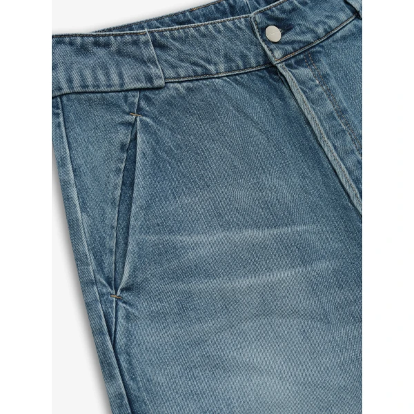 Fear of God Denim Utility Shorts in Medium Indigo | Shorts | Coveti