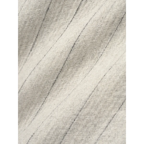 Fear of God Double Face Wool Baseball Flared Pants in Light Beige and Black | Pants | Coveti