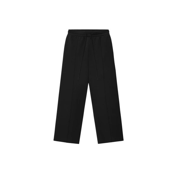 Fear of God Double Knit Flared Jogging Pant in Black | Coveti