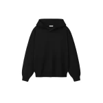 Fear of God Double Knit Hoodie in Black | Coveti