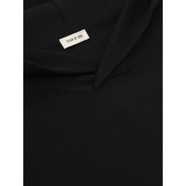 Fear of God Double Knit Hoodie in Black | Sweatshirts | Coveti