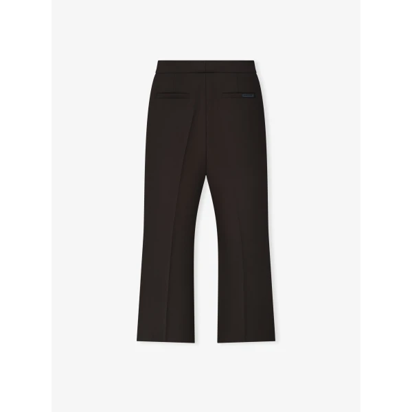 Fear of God Double Weave Wool Tailored Flared Pants in Brown | Pants | Coveti
