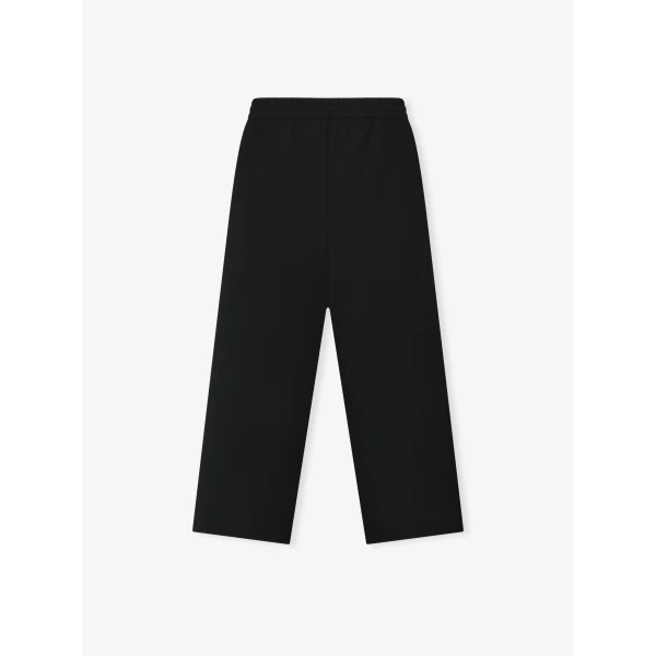 Fear of God Double Weave Wool Wide Leg Drawstring Pants in Black | Pants | Coveti