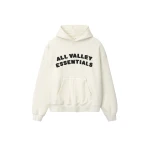 Fear of God Essentials 90s Hoodie in Washed Ivory | Coveti