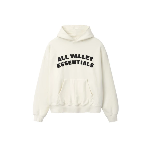 Essentials 90s Hoodie in Washed Ivory