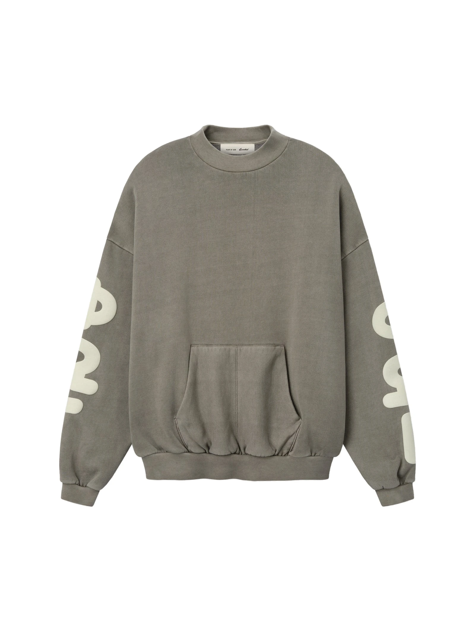 Fear of God Essentials 90s Sweatshirt in Washed Seal Fear of God Essentials 90s Sweatshirt in Washed Seal | Coveti