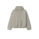 Fear of God Essentials Active Trace Modern Fleece Hoodie in Seal | Coveti