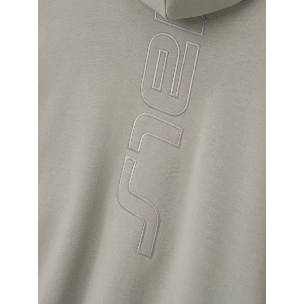 Fear of God Essentials Active Trace Modern Fleece Hoodie in Seal | Sweatshirts | Coveti