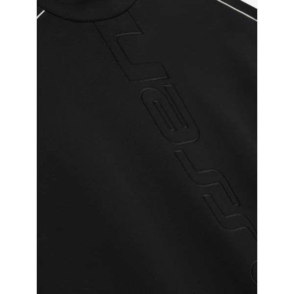 Fear of God Essentials Active Trace Modern Fleece Hoodie in Vintage Black | Sweatshirts | Coveti