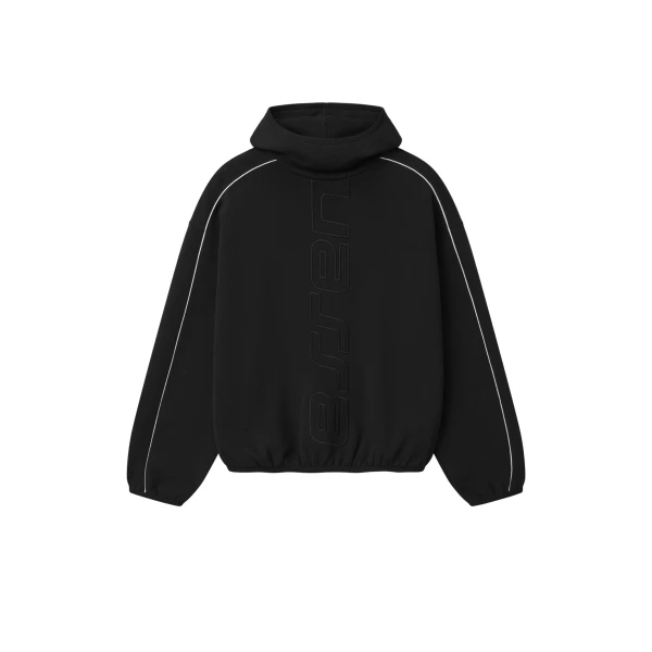 Essentials Active Trace Modern Fleece Hoodie in Vintage Black