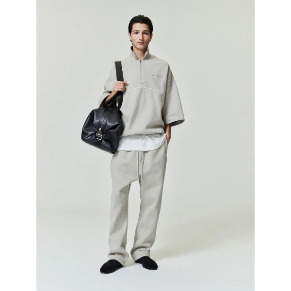 Fear of God Essentials Active Trace Relaxed Sweatpant in Seal | Pants | Coveti