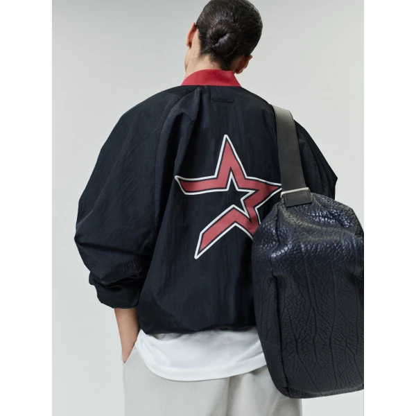 Fear of God Essentials Astros Half Zip Pullover in Black | Sweatshirts | Coveti