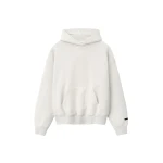 Fear of God Essentials Back Logo Classic Hoodie in Oatmeal Heather | Coveti