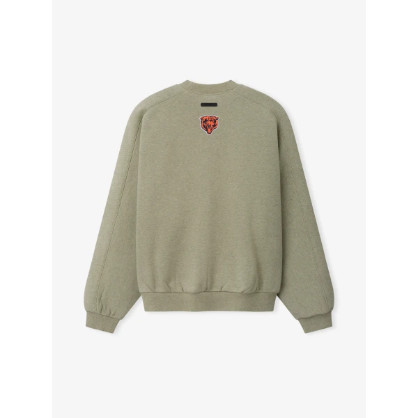 Fear of God Essentials Bears 90s Relaxed Crewneck in Seal Heather | Sweatshirts | Coveti