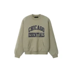 Fear of God Essentials Bears 90s Relaxed Crewneck in Seal Heather | Coveti