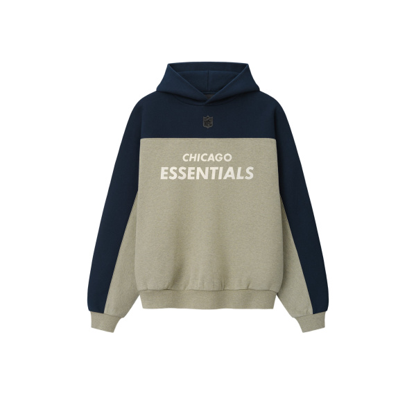 Fear of God Essentials Bears 90s Relaxed Hoodie in Seal Heather | Coveti